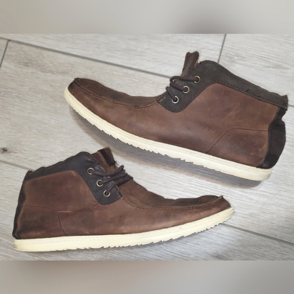 👞 Aldo Mid Top Leather Sneaker (8)